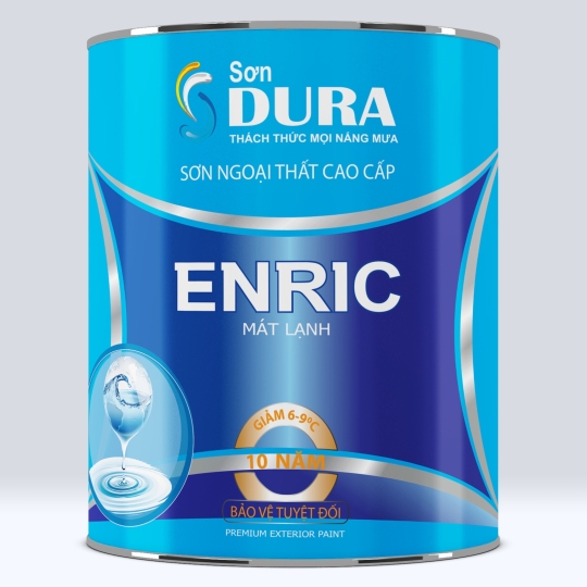Enric Mát Lạnh - Sơn ngoại thất Chống Nóng, Chống Bay Màu 5L