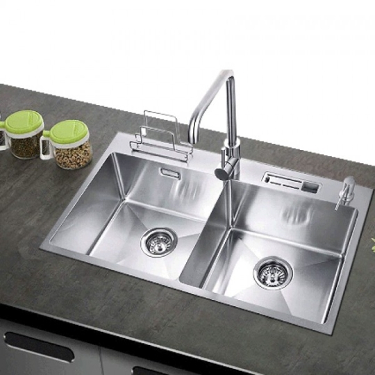 Chậu Rửa Chén Đúc Inox 201 Gama GMCR003